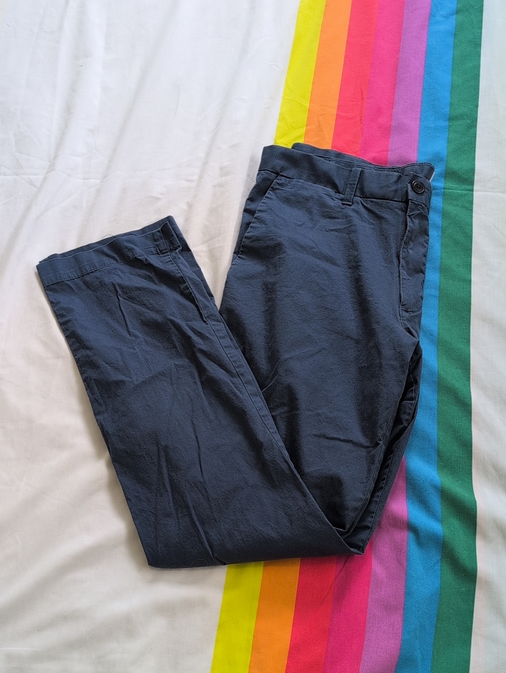GAP Men's Navy Slim Fit Chino Pants 32x30